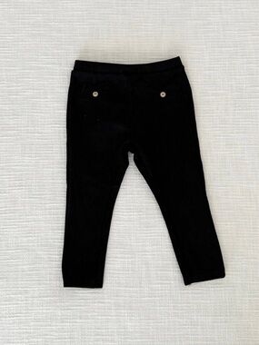 Kids Black Pull-On Leggings / Pants